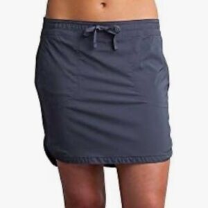 ExOfficio Black Travel Skirt‎ with Drawstring Waist – Size [4]